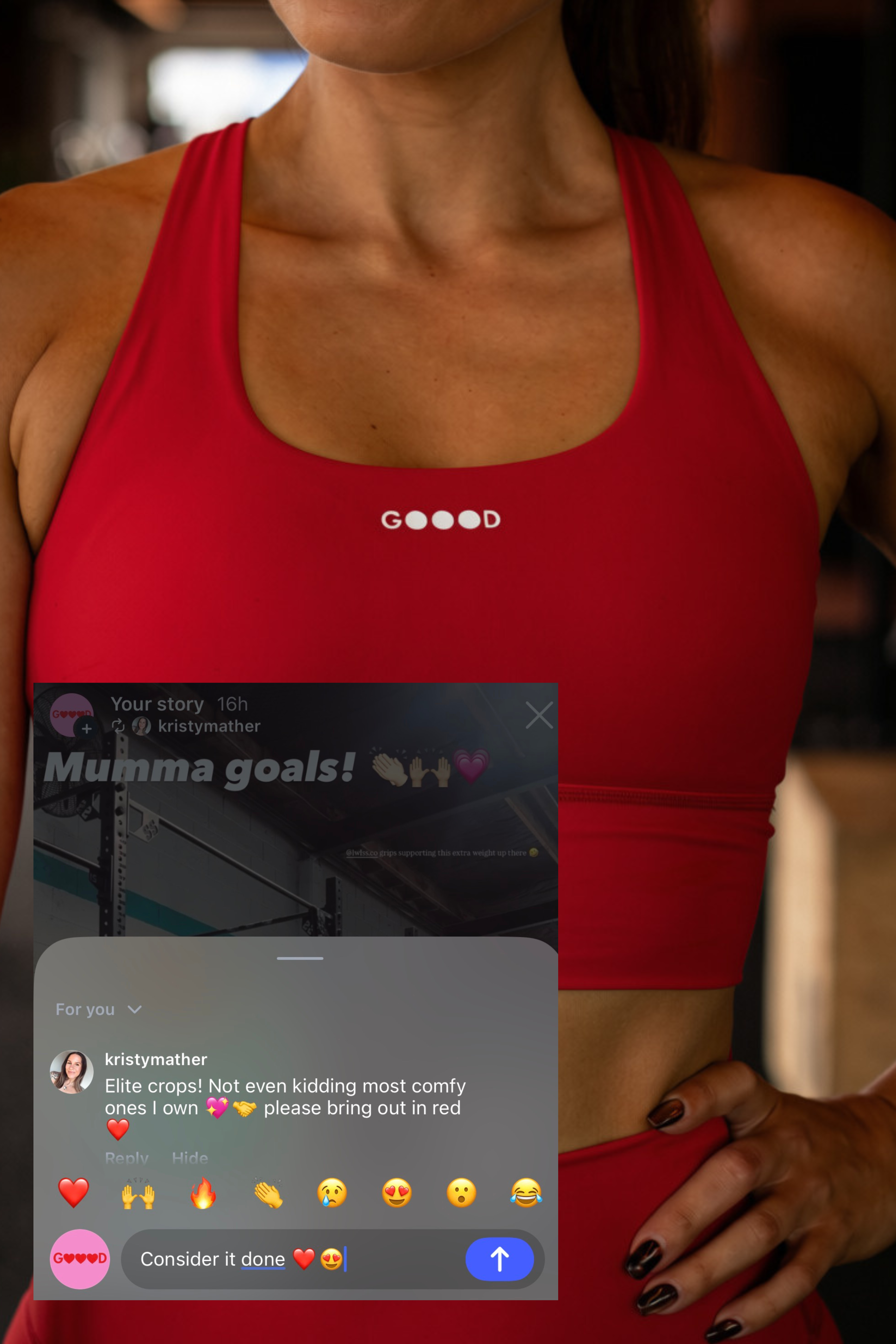 Core Bra - Red [PRE-SALE]